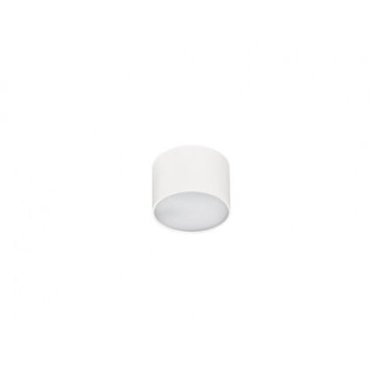 Oprawa natynkowa okrągła biała nowoczesna MONZA R 8 AZzardo SHR603000-5-WH LED 5,5 cm wysokości 8 cm średnicy