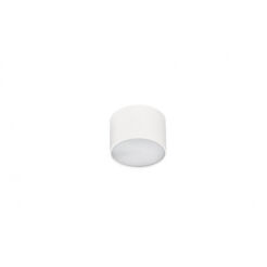 Oprawa natynkowa okrągła biała nowoczesna MONZA R 8 AZzardo SHR603000-5-WH LED 5,5 cm wysokości 8 cm średnicy