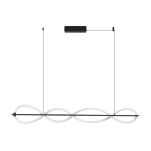 Lampa wisząca PESCARA PENDANT 120 3-STEP DIMM Czarna AZ6745 AZZARDO - 2