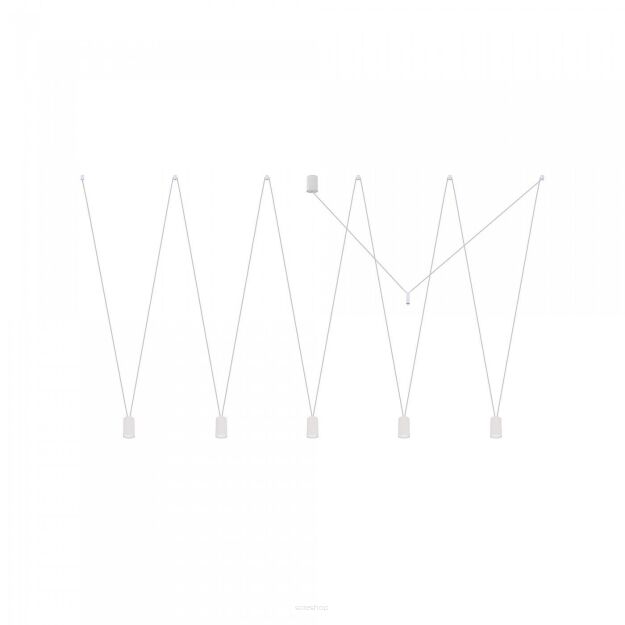 Lampa wisząca More Tone V 5xGU10 biała 7826