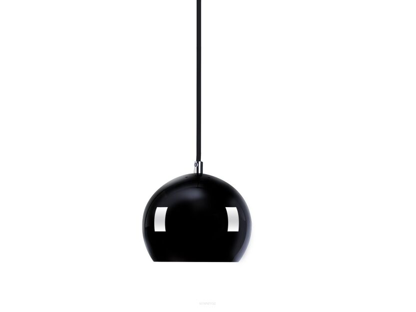 Lampa wisząca Noa 1 czarna/złota AZzardo PL-1020 BK/GO AZ1033   wykonana z metalu i aluminium w kolorze czarnym klosz kulisty