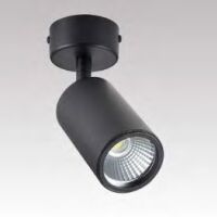 KINKIET ZUMA LINE TORI SL 3 BK Z ALUMINIUM MA KOLOR CZARNY REFLEKTOR GU10 W KSZTAŁCIE TUBY 