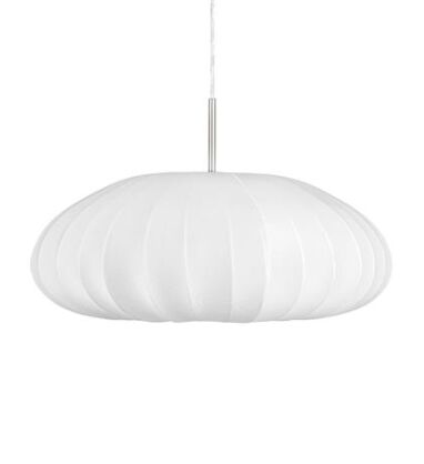 Lampa wisząca MIST 107940 Markslojd Nowoczesna minimalistyczna biała średnica 54 cm