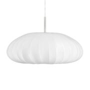 Lampa wisząca MIST 107940 Markslojd Nowoczesna minimalistyczna biała średnica 54 cm