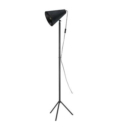 Lampa podłogowa CILLA 107929 Markslojd Wykonana z metalu Czarna idealna do salonu sypialni wysokość 150 cm
