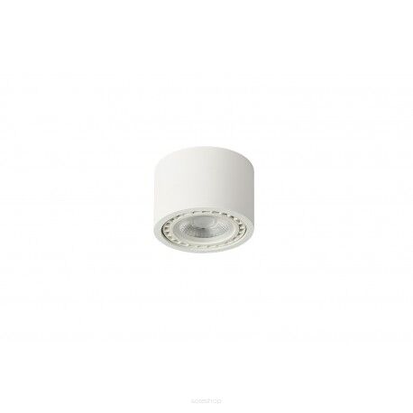 Lampa sufitowa natynkowa ECO ALIX NEW 230V AZ3492 Azzardo techniczna biała tuba na źródło światła es111 okrągła 　