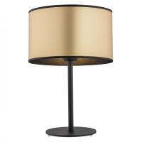 Lampa stołowa KARIN 4297 Argon klasyczna czarno-złota 44 cm