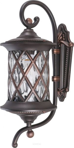 Kinkiet LANTERN 6911 Nowodvorski Czarno-miedziane wykończenie