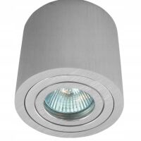 OPRAWA NATYNKOWA OKRĄGŁA ALUMINIUM SZCZOTKOWANE IP44