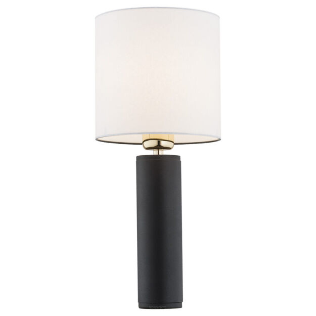 Lampa stołowa ALMADA 4233 Argon elegancka czarna podstawa 47 cm