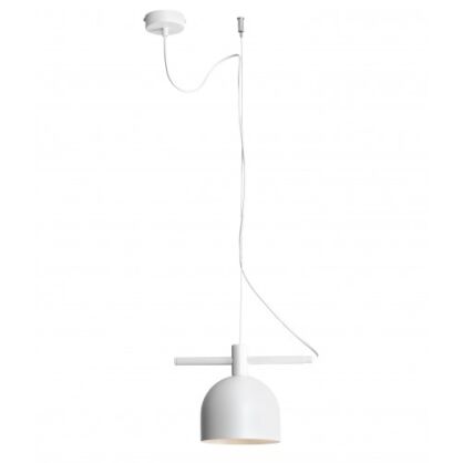 Lampa wisząca BERYL 1 WHITE biała ALDEX 976G 