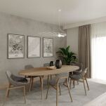 LAMPA wisząca LEHDET TH.001B THORO designerska druciana biała - 4