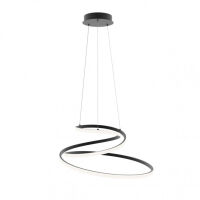 Lampa wisząca Lorila PND-2168-M-BK Italux