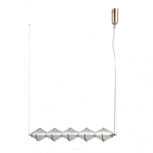 Lampa wisząca Fuente PND-34395-5-HBR Italux