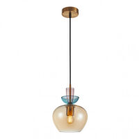 Lampa wisząca Fanda PND-31882-1-GD-AMB Italux