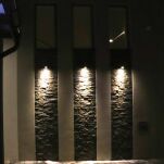 Kinkiet WALLY 173/1 ELKIM Nowoczesna tuba LED 5W 3000K / 4000K IP65 aluminium/szkło - 2