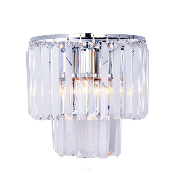  KINKIET LAMPA WEWNĘTRZNA (KINKIET) ZUMA LINE AMEDEO WALL 17106/2W-CHR