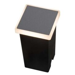 Oprawa schodowa ALF SQUARE 3000K AZ4466 SZARA 3W IP65