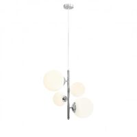 Lampa wisząca BLOOM 4 CHROM chromowana 4 kule ALDEX 1091L4