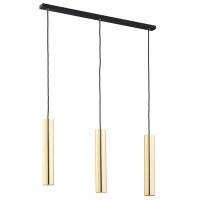 Lampa wisząca GOMERA PLUS 6113 Argon 3 złote tuby GU10