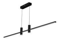 LAMPA WISZĄCA AZZARDO AZ5447 GERARDO PENDANT CCT DIMM BK + REMOTE CONTROL - 2
