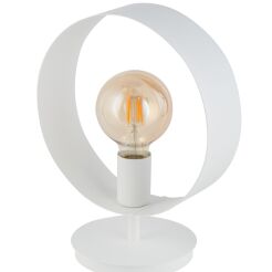 Lampa stołowa HAPPY 50280 Sigma biała obręcz