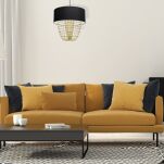 Lampa wisząca ALMERIA BLACK/GOLD MILAGRO MLP6442 - 2