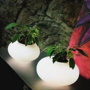 Lampa stołowa Flora AZzardo AT6118-3L E27 AZ0185  na kwiatka nowoczesna białe szkło