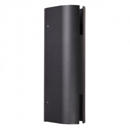 Kinkiet zewnętrzny ROVIGO 602/BK-9 Italux Czarna tuba LED 16W IP54  WYSOKOŚĆ 24 CM 