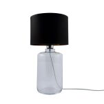 Lampa stołowa SAMASUN TRANSPARENT  Zuma Line Klasyczna tkanina szkło 3 kolory - 5