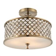 Lampa sufitowa HUDSON ZŁOTA ENDON LIGHTING 70558