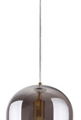 Lampa wisząca MAXlight Zimba smoky 1xE27 60W P0301 elegancka wykonana z metalu w kolorze mosiądzu i szła 