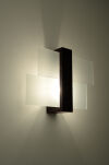 Kinkiet Designerski  FENIKS 1 wenge SL.0075 SOLLUX LIGHTING brąz nowoczesny  - 2