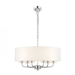 Lampa wisząca NIXON 6lt biały ENDON 60179 