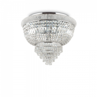 Plafon Dubai PL6 207186 KLASYCZNY IP20 E27 metal Ideal Lux OPRAWA W STYLU KLASYCZNYM