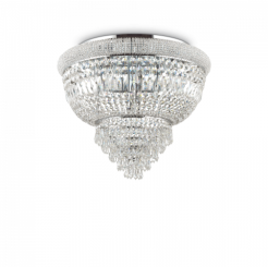 Plafon Dubai PL6 207186 KLASYCZNY IP20 E27 metal Ideal Lux OPRAWA W STYLU KLASYCZNYM