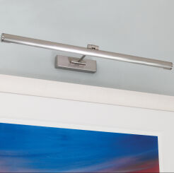 Lampa nad obraz lustro galeryjka GOYA LED 760 0875 nowoczesna 76 cm nikiel matowy 1115009