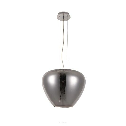Lampa wisząca Baloro AZ3178 nowoczesna minimalistyczna szklany dymiony klosz smoky