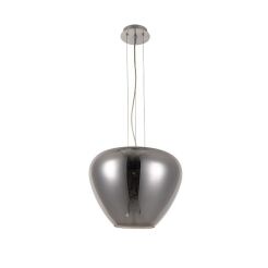 Lampa wisząca Baloro AZ3178 nowoczesna minimalistyczna szklany dymiony klosz smoky