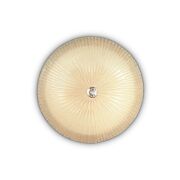 Plafon Shell PL6 140193 KLASYCZNY IP20 E27 Ideal Lux OPRAWA W STYLU KLASYCZNYM bursztynowa oprawa ze szkła