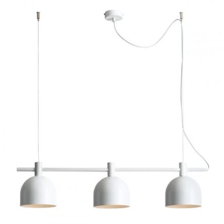 Lampa wisząca BERYL 3 WHITE biała ALDEX 976E  