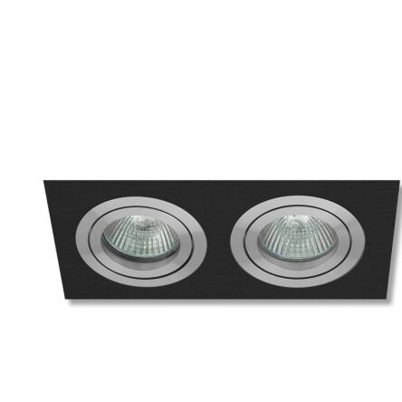 OPRAWA WPUSZCZANA PODWÓJNA CZARNA/ALU