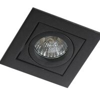 Lampa sufitowa wpuszczana nowoczesna czarna Paco 1 AZzardo GM2103 BK AZ0797