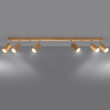 Oprawa sufitowa BERG 6 SL.1043 SOLLUX LIGHTING drewniana listwa 6x GU10 - 5
