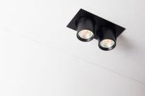 Lampa wpuszczana Auro Base 90x2 WP Labra  4.1173 dwie  tuby prostokątna podstawa techniczna LED różne kolory wykończenia - 2