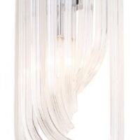 Kinkiet Plaza W0230 MAXlight dekoracyjna elegancka wykonana z metalu o chromowanym zabarwieniu oraz szkła