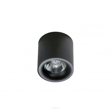 Lampa sufitowa natynkowa Mane 20W AZ4153 AZzardo czarna tuba LED 3000K