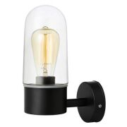 Kinkiet ZEN CLEAR 1L Czarny/Transparentny 107800