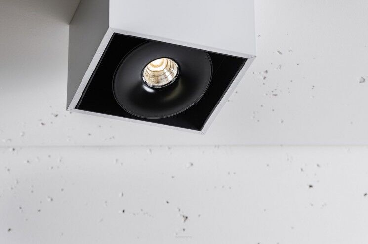 Oprawa natynkowa Solid 163.1 NT edge.LED 7,5W CRI80 Labra  3.0655 prostokątna techniczna różne kolory wykończenia LED