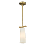 Lampa wisząca BOW P01138BR Cosmo Light szklany klosz - 3